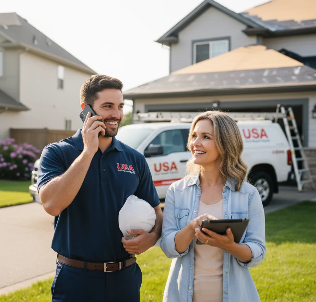 USA Roof Repair Experts customer support in Rosepine