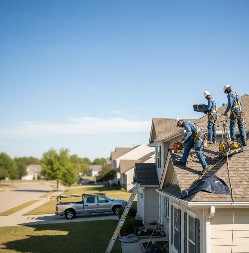 Roof Repair in Rosepine